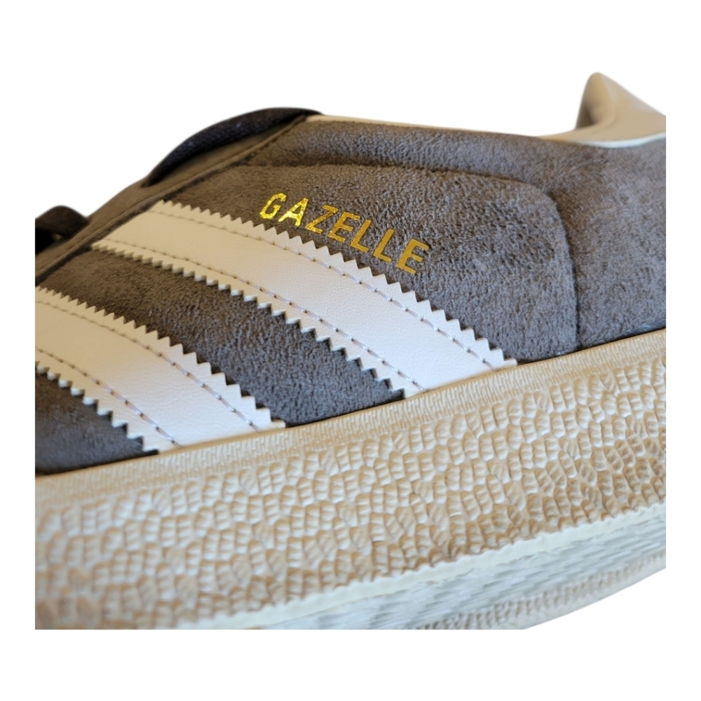 Adidas Gazelle Gray Sneakers - Picture 3 of 11